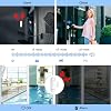 TECKNET Door Alarms for Kids Safety, Window Alarm Pool Alarms Door Alarm for Home Security, 2-in-1 Alarm & Chime, 3-Level Volume Control, Wireless Alarm for House Hotel Cars Sheds Caravans (6 Pack)