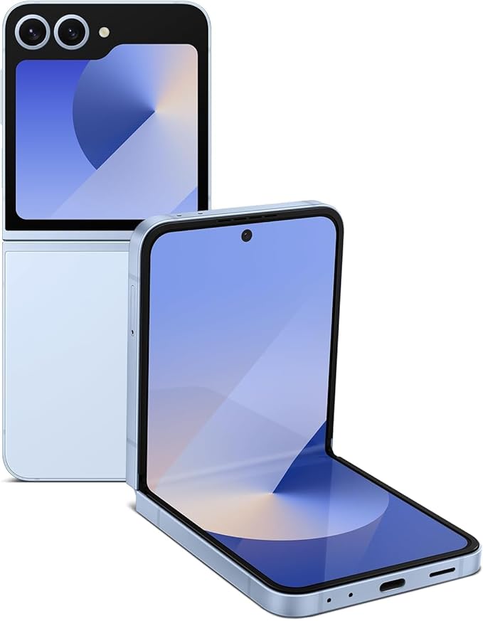 SAMSUNG Galaxy Z Flip 6 256GB Blue - T-Mobile (Renewed)