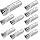 10Pack 10G SFP+ LC Module, 10GBase-SR Multi-Mode Ethernet Transceiver, 850nm MMF up to 400m – Compatible with Cisco, Meraki, Ubiquiti, Mikrotik, Netgear, HPE, TP-Link, Aruba and More