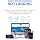 LICAEVEY 4G Portable WiFi Hotspot, 300Mbps High Speed Mobile Router with SIM Card Slot and Indicator Display, 10h Battery for Travel, Supports 10 Devices, for Travel, Home, Gaming