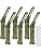 Rossesay 6 Pack Rechargeable LED Work Light 5 Modes Magnetic Flashlight