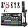 RHM X7 Podcast Equipment Bundle, 48V Phantom Power Mixer, XLR Condenser Mic