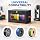 3D Printer Filament Storage Box 4 Pack, Dry Filament Storage Container for 24 Rolls 1kg, Oxford Fabric Filament Storage with Desiccant Pouch, Stackable Filament Rack for Home Office Workshop