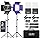 GVM RGB LED Panel Video Light, Photography Lighting with APP Control, 800D Video Lighting Kit for YouTube Studio, Gaming, Streaming, Conference, 8 Kinds of Scene Lights, CRI 97, 2 Packs