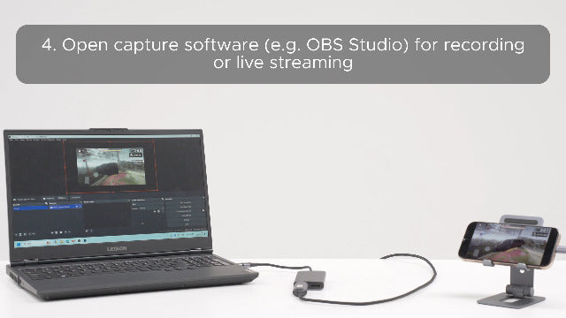 UGREEN 4K@30Hz Loop Out HDMI Capture Card for 2K 30FPS 1080P 60FPS USB 3.0 - Image 7