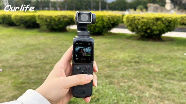Ourlife 4K Vlogging Camera with Face/Object Tracking 32GB