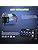 Nilight 4 Gang Rocker Switch Panel with 4.8 Amp Dual USB Charger Voltmeter