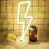 Neon Sign - Cute Room Decor, USB/Battery Powered LED Lights for Bedroom, Gift for Teen Girls with Holder (Warm White)