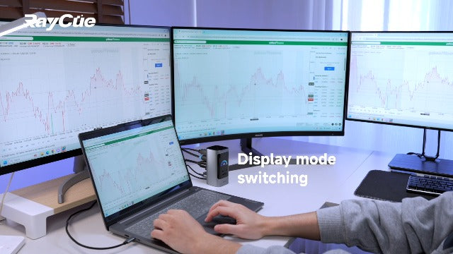 RayCue 15 in 1 Laptop Docking Station 3 Monitors, Tr | Computer Access - Image 8