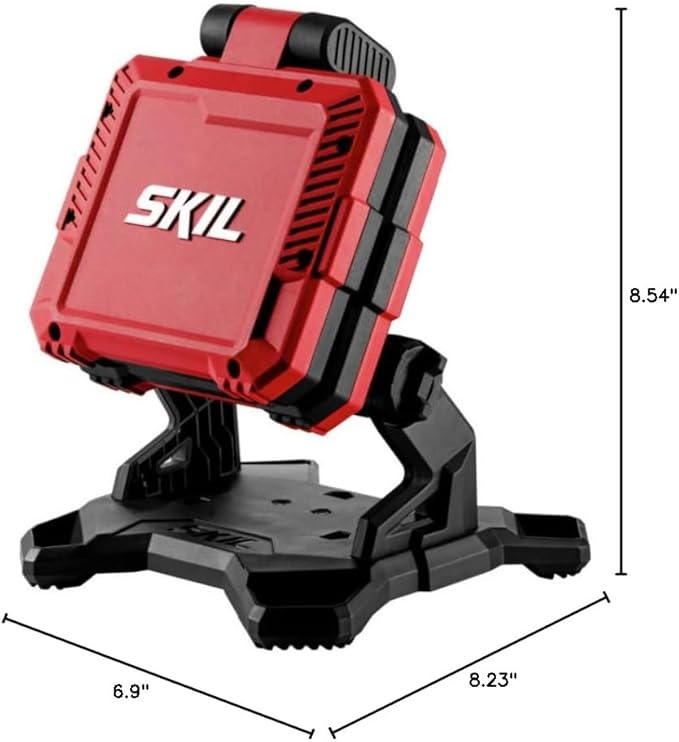 SKIL PWR CORE 20 20V Dual Head Flood Light, Tool Only, Battery and Charger Not Included-LH5534-00