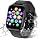 Smart Watch for Men Women Compatible with iPhone Samsung Android Phone 1.69 inch Full Touch Screen IP68 Waterproof Bluetooh Fitness Tracker Heart Rate/Sleep Monitor (Black)