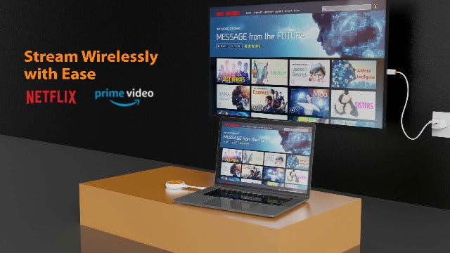 j5create ScreenCast USB-C to HDMI Wireless Display Transmitter and Receiver