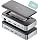 PHIXERO 11-in-1 Docking Station with M.2 NVME SATA SSD Enclosure, USB-C Hub with 10 Gbps USB-C/A Data Ports, 4K HDMI, PD 100W, 2* USB 3.0 Data, 1000M Ethernet, MicroSD & TF, for Laptop and More