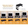 Bostitch Konnect Adjustable Monitor Riser with Drawer & Cell Phone Holder, Laptop Stand for Desk, 4 Height Levels, Cable Management & Rubber Feet