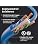 GEARit Cat6 Patch Cables Cat 6 Ethernet Cable 25 ft 20-Pack Blue