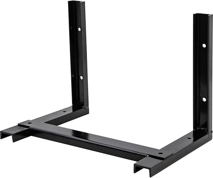 Buyers Products - 1701000 Mounting Brackets For 24/36 Inch Poly Truck Boxes, Black Steel, 15 x 14 Inches