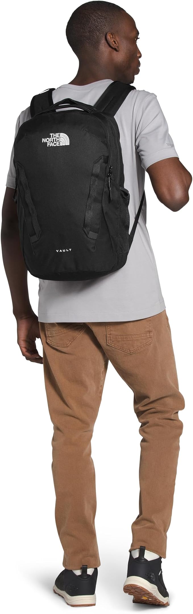 The North Face Vault Everyday Laptop Backpack - Commuter Travel Bag, Water-Repellent Finish, Spacious Compartment, TNF Black-NPF, One Size | Everyday, PFAS Free