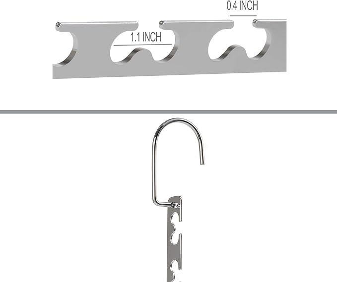 GEFTOl Space Saving Hangers Metal Hanger Magic Cascading Hanger Closet Clothes Organizer(20 Pack)