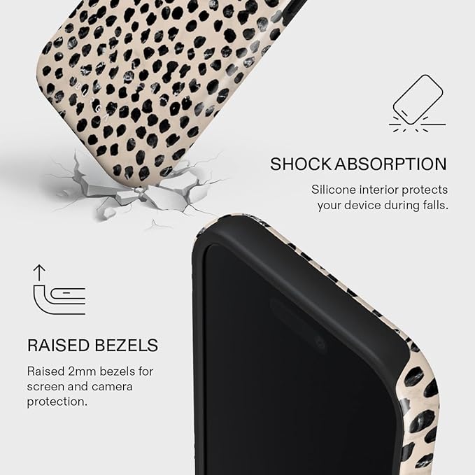 BURGA Phone Case for iPhone 17 - Cute, Trendy, Aesthetic, Pattern Phone Cover, Hard Shell Protection - fits Apple iPhone 17 Case for Women and Men