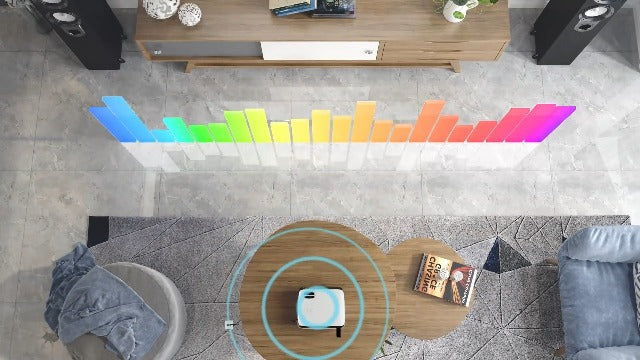 HAPPRUN Native 1080P Bluetooth Projector - Standard