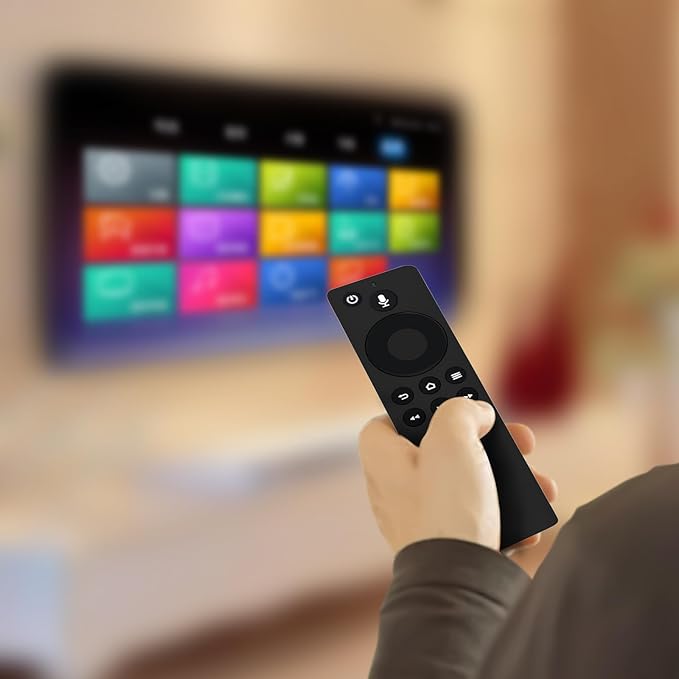 Replacement Voice Remote Control L5B83H with Power and Volume Control fit for Amazon-TV-Cube, Amazon-TV-Stick, Amazon-Stick-4K, and Amazon-TVs