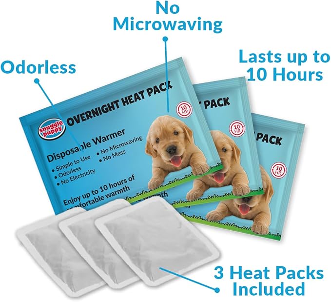 Snuggle Puppy Special Edition Toys - Heartbeat Puppy for Dogs - Pet Anxiety Relief and Calming Aid - Comfort Dog Toys for Behavioral Training