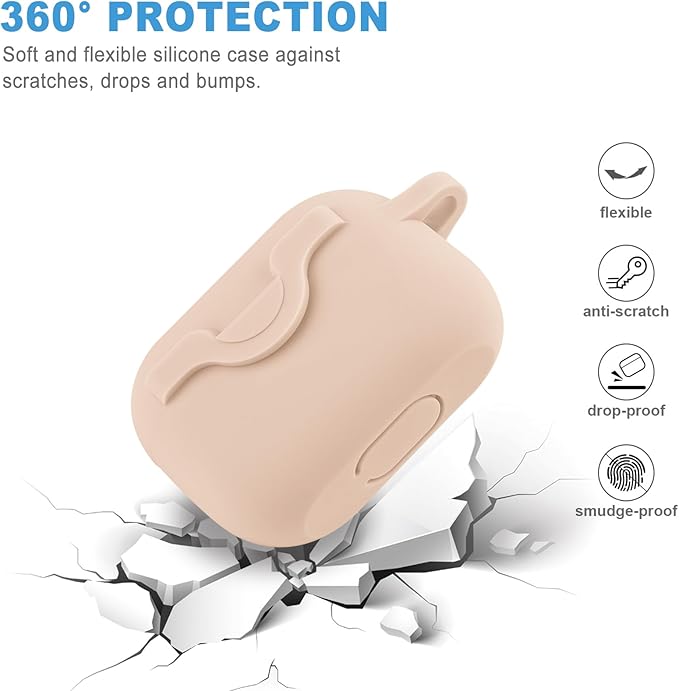 Case for Airpods 3 Case with Cute Bling Keychain, Silicone Protective Case Cover for Airpods 3rd Generation Case Earbuds Cases Women Girls for Apple Air pod 3 Tea