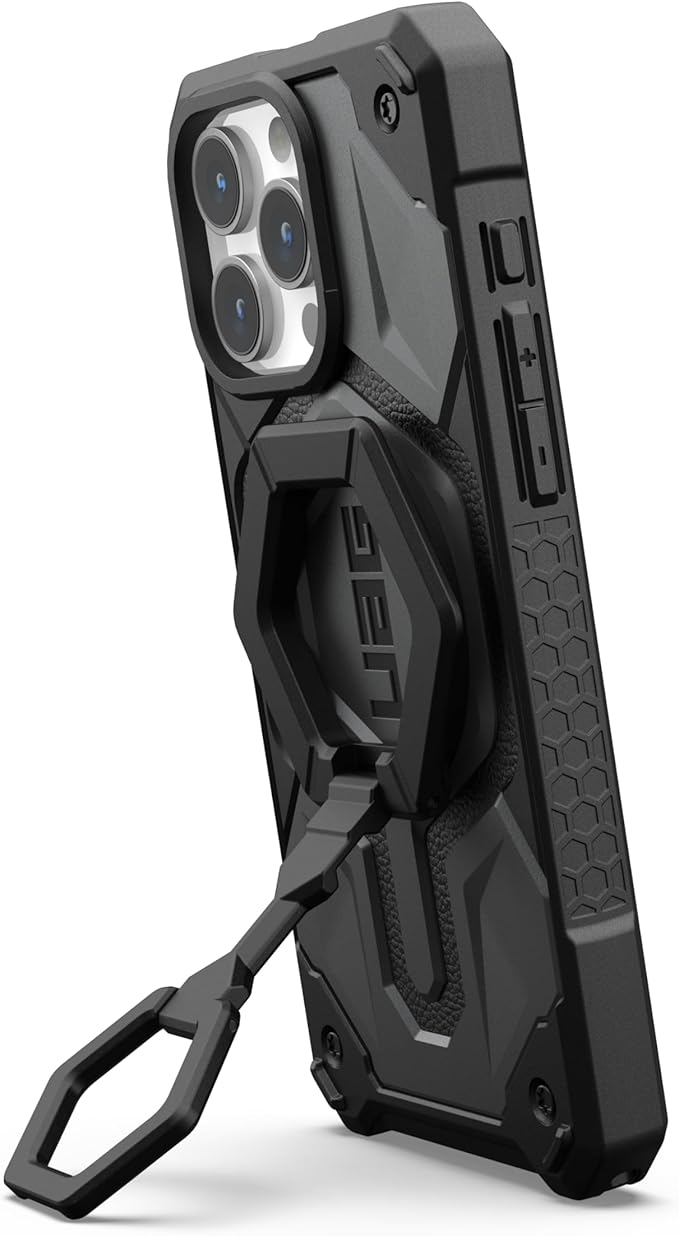 URBAN ARMOR GEAR UAG Designed for Samsung Galaxy Z Fold 7 Movue Case Bundle with Magnetic Ring Stand, Ash