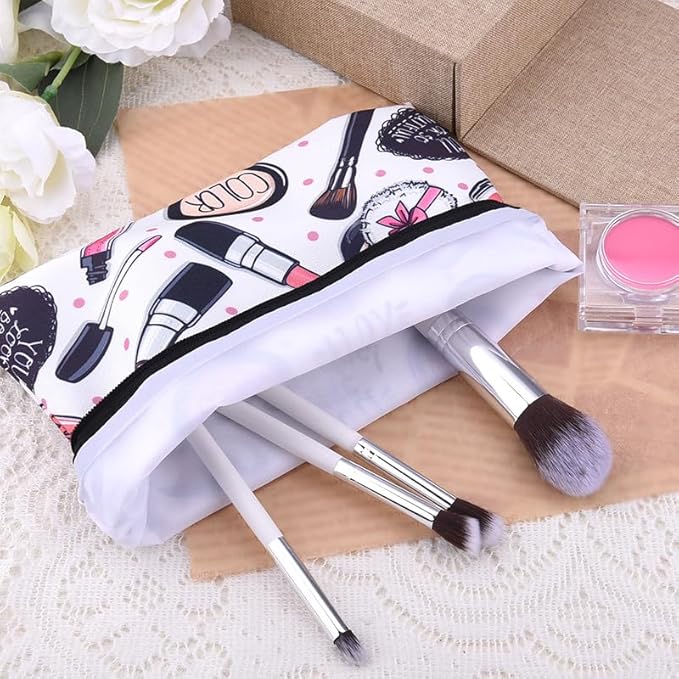 You are Amazing Makeup Bag for Women Girls Beauty Products Cosmetic Packing Bags for Traveling Toiletries for Women Girls Beauty Themed Makeup Travel Cosmetic Bag
