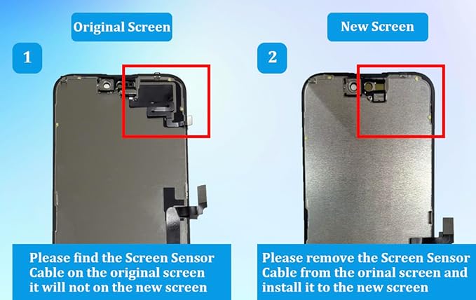 for iPhone 14 Plus Screen Replacement 6.7', 3D Touch Display Full Repair kit, Digitizer Assembly with Tools Set, Tempered Glass, Instruction