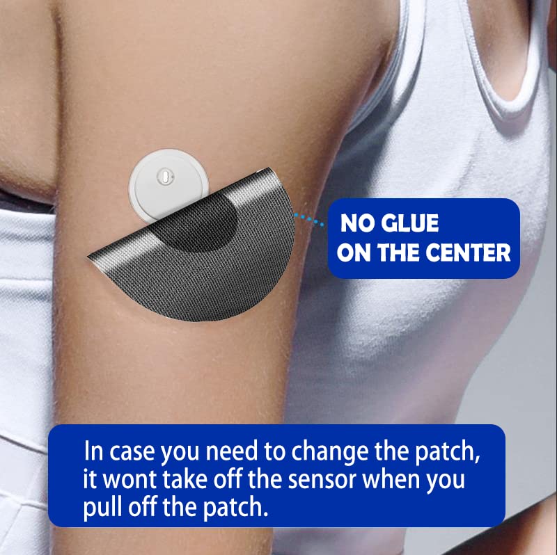 25Pack Libre 3 Plus Sensor Covers Waterproof Instinct CGM Patches