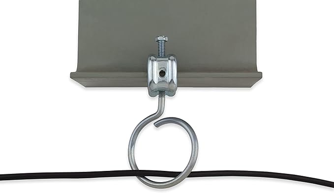 Premium Heavy Duty Bridle Rings – 100 Pack | 2 Inch Diameter, 1/4"-20 Thread | Professional Threaded Cable & Wire Support Hangers (Zinc-Plated Steel)