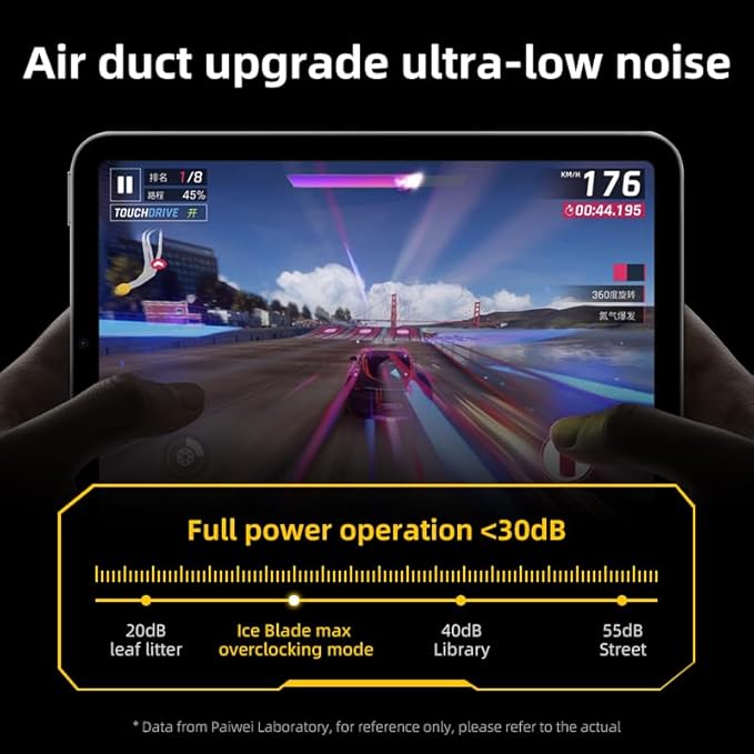 PIVA RGB TEC 30W High-Power Magnetic Game Cooler – RGB Lighting, 3-Speed Fan, Magnetic Suction Radiator for Tablets & Phones