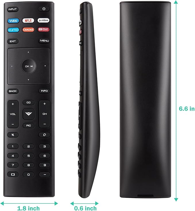 Universal for VIZIO Smart TV Remote Control Replacement XRT136