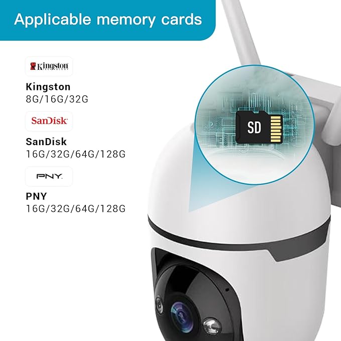 Ivy Smart 5MP Smart Camera, Global Management Platform Ivy IoT, Night Vision, Two-Way Audio, AI Algorithms, 360° Rotation, Cloud Storage, Live Streaming & Recording, APP Control, Multi-User Sharing