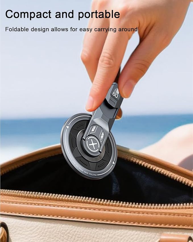 for MagSafe Phone Grip Stand, Strong Magnetic Finger Ring Holder Magnet, Fidget Toy Design, Desk Holder for Mag&Safe and Smartphone, Foldable Adjustable Kickstand