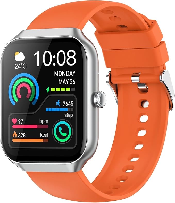 Smartwatch (Answer/Make Call), IP68 Waterproof Fitness Tracker