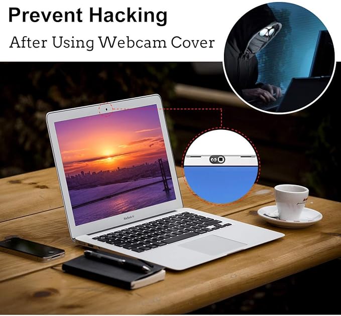 Eye Metal Webcam Cover Slider Ultra Thin - Web Camera Cover Fits for Laptop, Desktop, Pc, Macboook Pro, iMac, Mac Mini, Computer, Smartphone, Protect Your Privacy Security (3Pack Metal)…