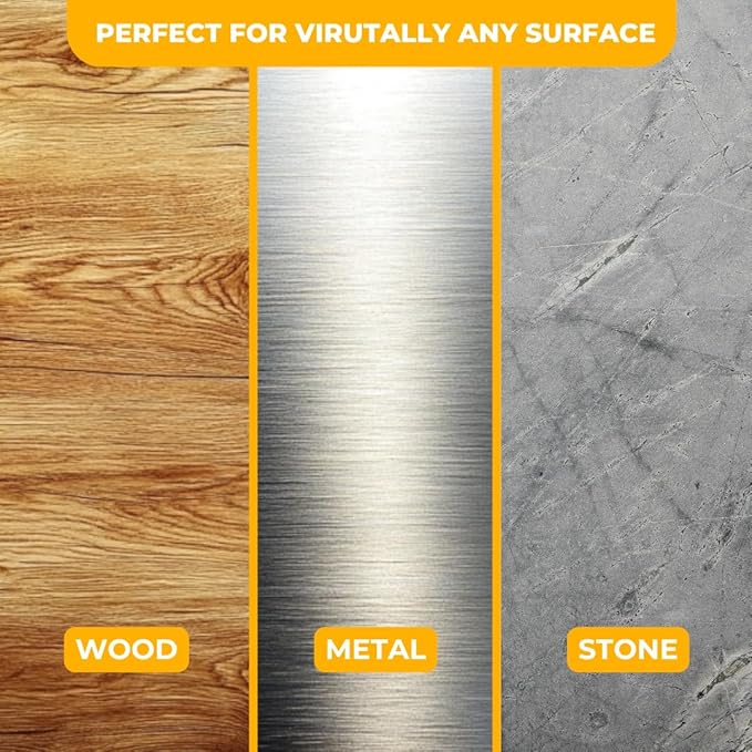 Strip & Clean Furniture Stripping Kit | Removes Multiple Paint Layers | Varnish & Epoxy Remover | Wood Paint Stripper | Melts Coatings | Soy-Based Formula | Includes Residue Removal Spray