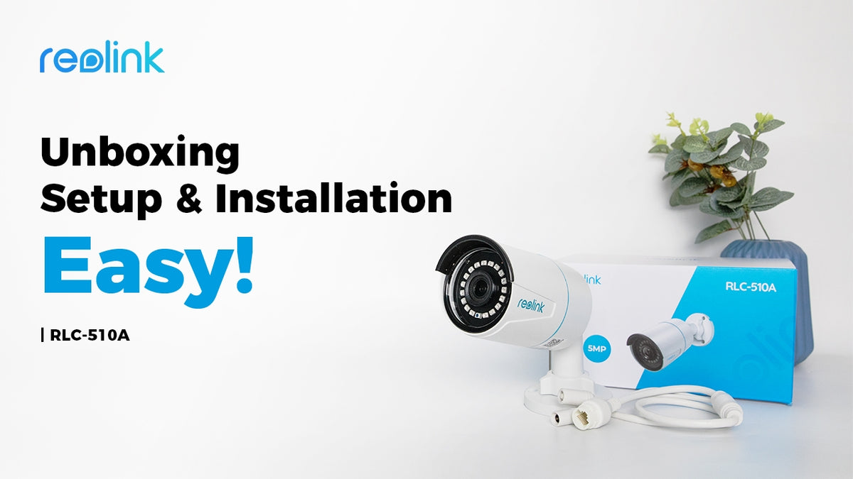 REOLINK 5MP PoE Security Camera RLC-510A, 100ft IR N | Smart Home - Image 8