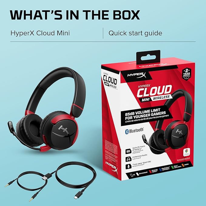 Cloud Mini Kids Wireless (Black)