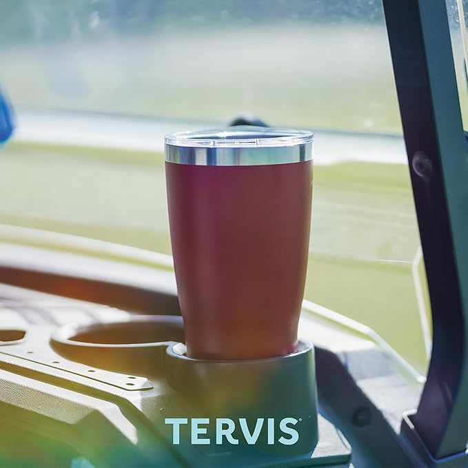 Tervis Traveler Virginia Tech Hokies - MVP Triple Walled Insulated Tumbler Travel Cup Keeps Drinks Cold & Hot, 30oz, Stainless Steel