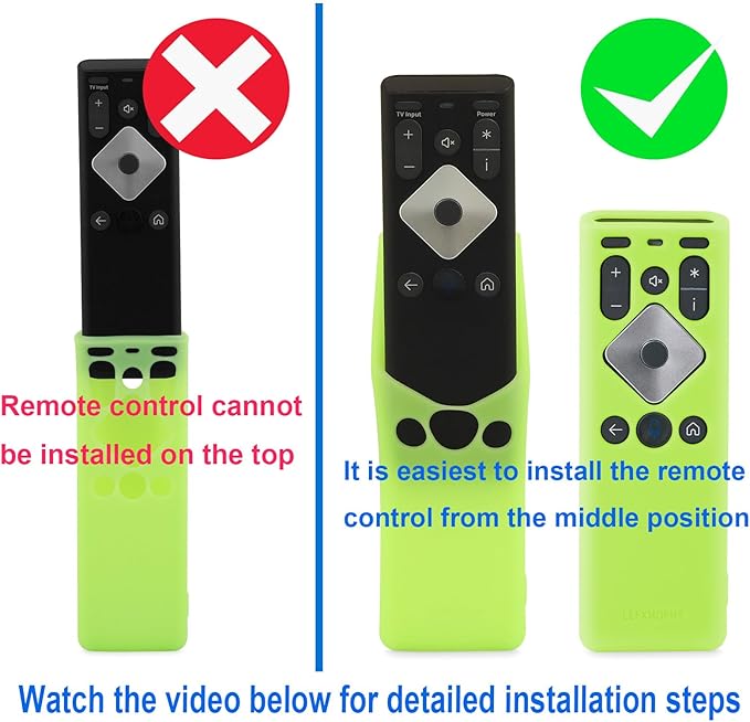 LEFXMOPHY XR16 Remote Case for Xfinity Comcast XR16 Voice Remote Control for Flex Streaming Device Green Protector Glow in Dark