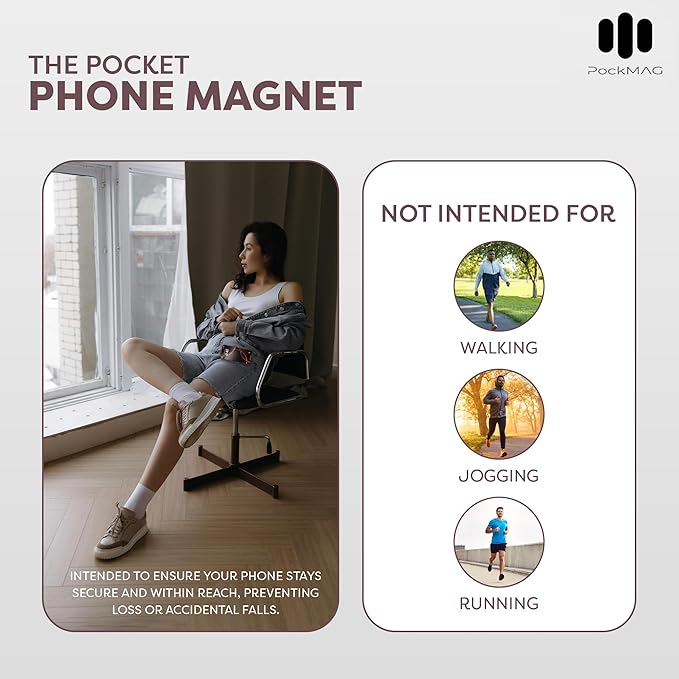 Ultra-Strong Magnetic Phone Ring Holder for MagSafe ??360° Rotation, Dual-Sided Finger Ring Grip & Kickstand ??Compatible with iPhone 16 Pro Max 15 14 13 12 Mag Safe Accessories (White)