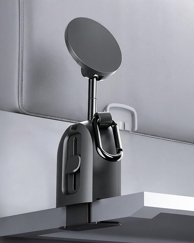 Magnetic Travel Phone Holder Hands Free Desk Stand for iPhone and Android