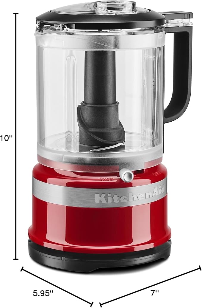 KitchenAid 5 Cup Food Chopper KFC0516ER, Empire Red