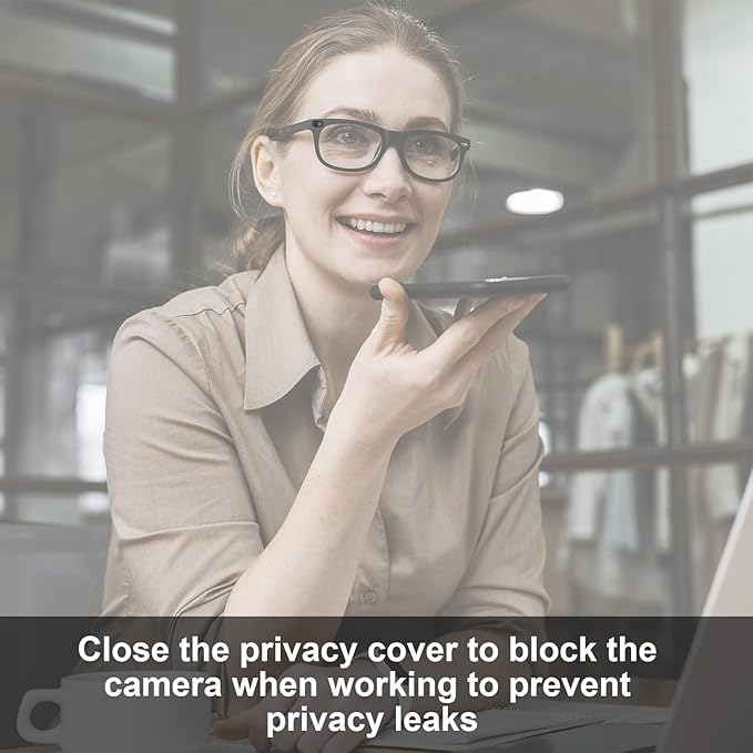 3pcs Sliding Smart Glasses Camera Privacy Covers, Led Light Privacy Cover with Light Blocking Stickers Compatible with Skyler/Headliner Smart Glasses