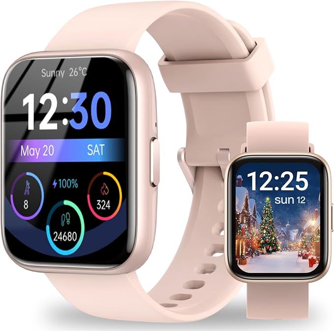 Smart Watch for Men Women - Answer/Make Calls/Quick Reply/AI Voice Assistant, 1.83" for Android iPhone Samsung Compatible IP68 Smartwatch Blood Oxygen Heart Rate Fitness Tracker
