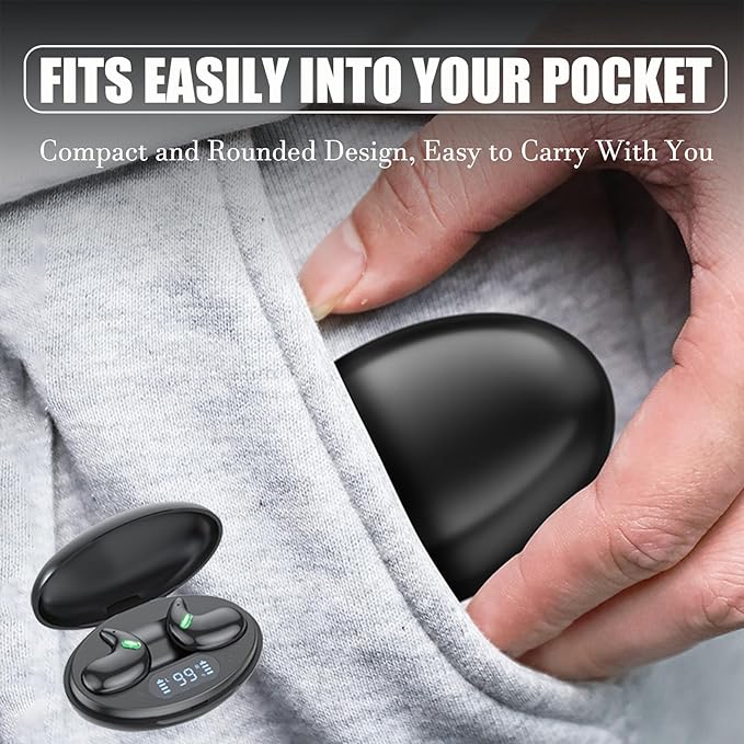 Sleep Headphones Sleep Headphones Wireless Sleep Earbuds Sleep Earbuds for Side Sleepers Bluetooth 5.3 Sleep Earbuds Noise Cancelling Bluetooth Sleep Headphones