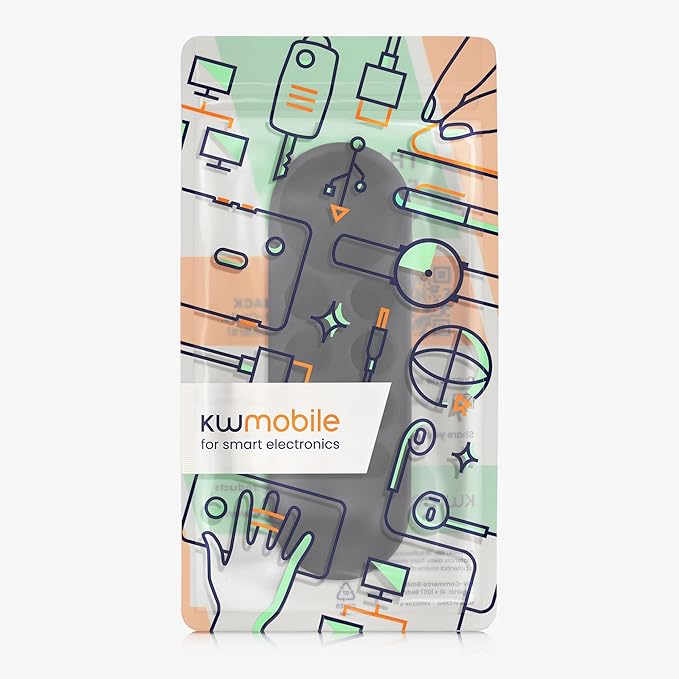 kwmobile Case Compatible with Google Chromecast 2020 4K / Chromecast 2022 HD Case - Soft Silicone Cover for Remote Control - Black